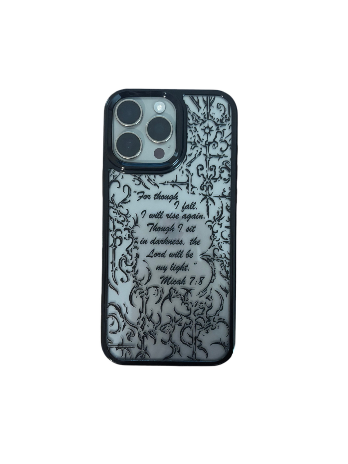 Cyber Siligism Scripture Phone Case