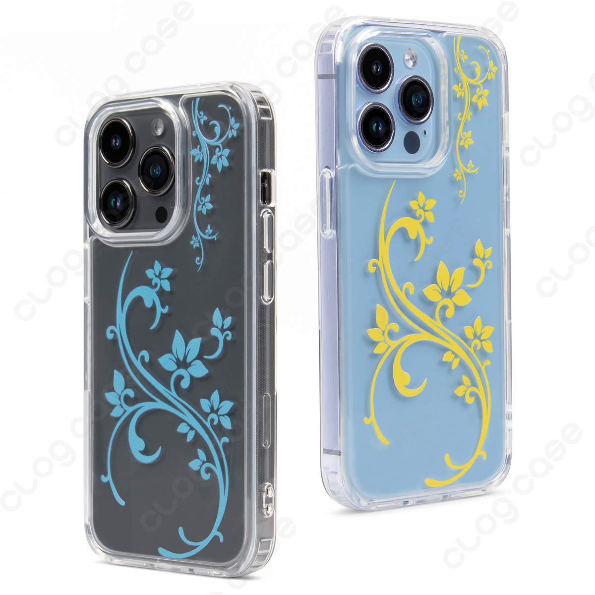 (OTHER COLORS) La Fleur Floral Vine Printed Case